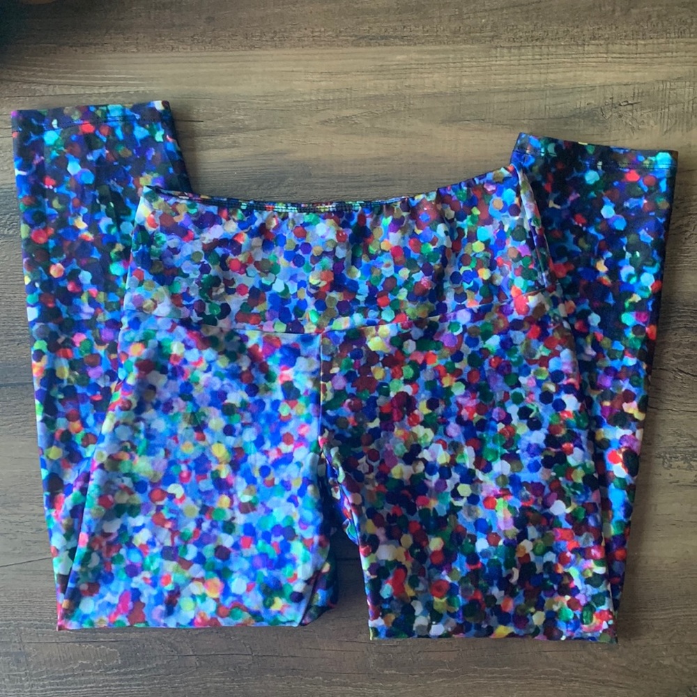Goldsheep Kaleidoscope Leggings Capri XXS